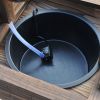 Outsunny Outdoor Wooden Wishing Well Fountain with Adjustable Water Flow Rate, Outdoor Rustic Waterfall Fountain with Electric Pump, Water Bucket