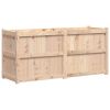 Garden Planter 59.1"x19.7"x27.6" Solid Wood Pine