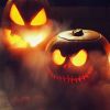 PULACO Mist Maker, 12 LED Mister Fogger Water Fountain Pond Fog Machine Atomizer Air Humidifier, Indoor Fountain Mister Foggers Perfect for Halloween