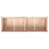 Garden Planter 59.1"x19.7"x27.6" Solid Wood Pine
