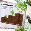 Outsunny 3-Tier Galvanized Steel Raised Garden Bed Kit, 62.25" x 43" x 32.25", 3 Combining Planter Boxes with Rubber Strip Edging